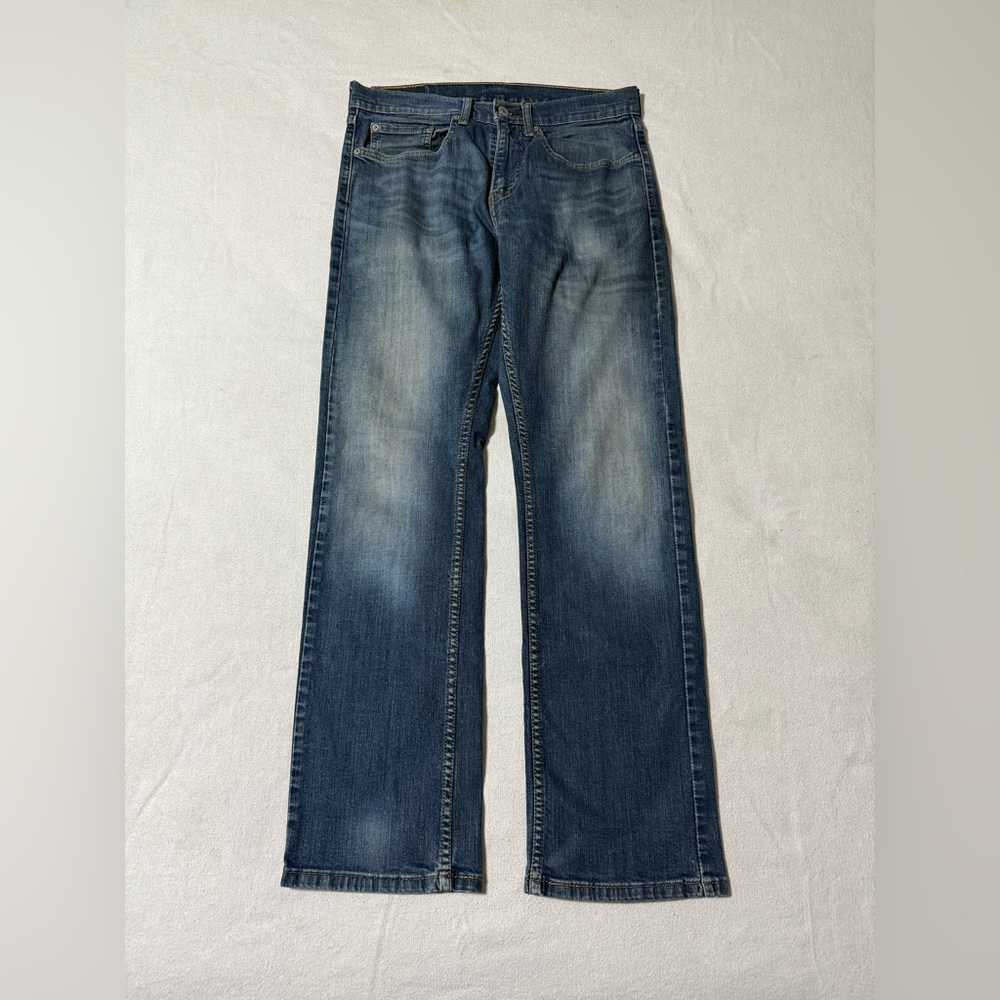 Levis 559 Jeans Mens 31x30 Blue Relaxed‎ Straight Mid Rise Medium Wash